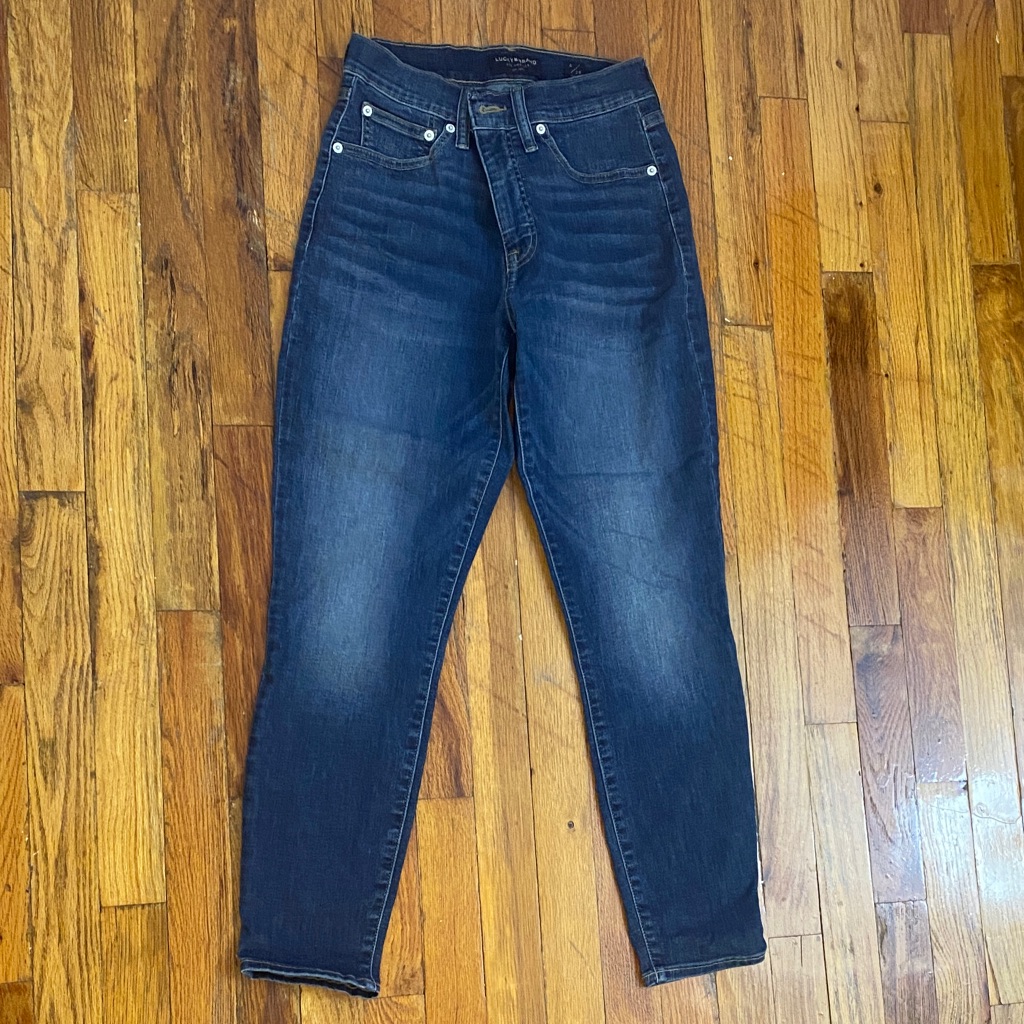 Lucky Brand Dark Indigo Skinny Jeans